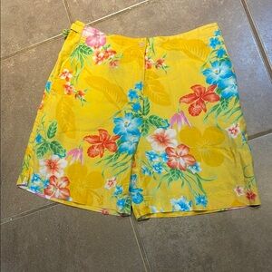 Vintage 90s Ralph Lauren 100 % Linen High Rise Shorts! 8
